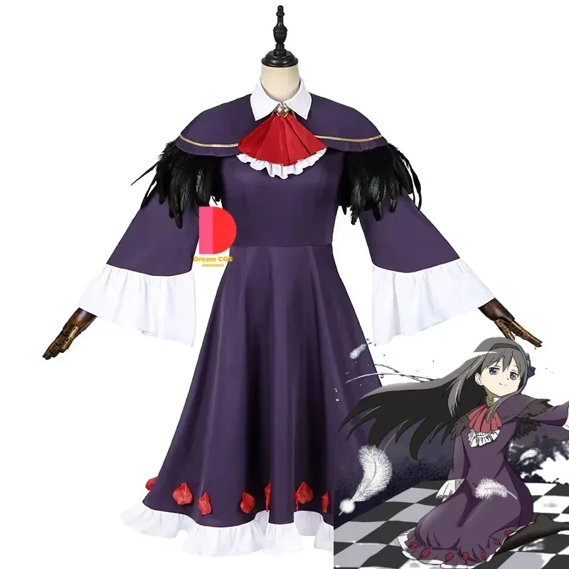 Theatrical Version of The Animation Puellla Magii Madoka Magiica Cosplay Akemi Homura Costume Dress Accessories Comic Con Party
Theatrical Version of The Animation Puellla Magii Madoka Magiica Cosplay Akemi Homura Costume Dress Accessories Comic Con Party