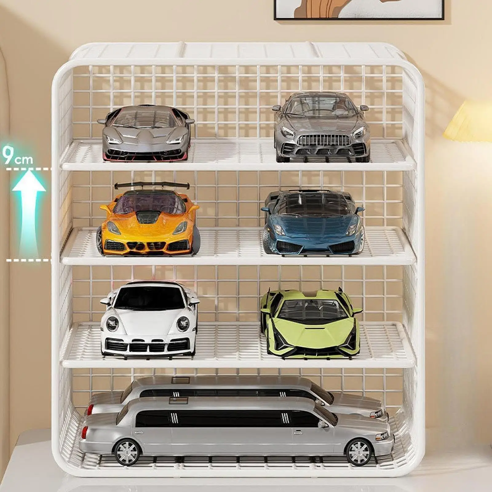 Model Car Display Case Toy Car Display Box Portable Collectible Showcase Tabletop Decor Organizer White for Model Collectors
Model Car Display Case Toy Car Display Box Portable Collectible Showcase Tabletop Decor Organizer White for Model Collectors