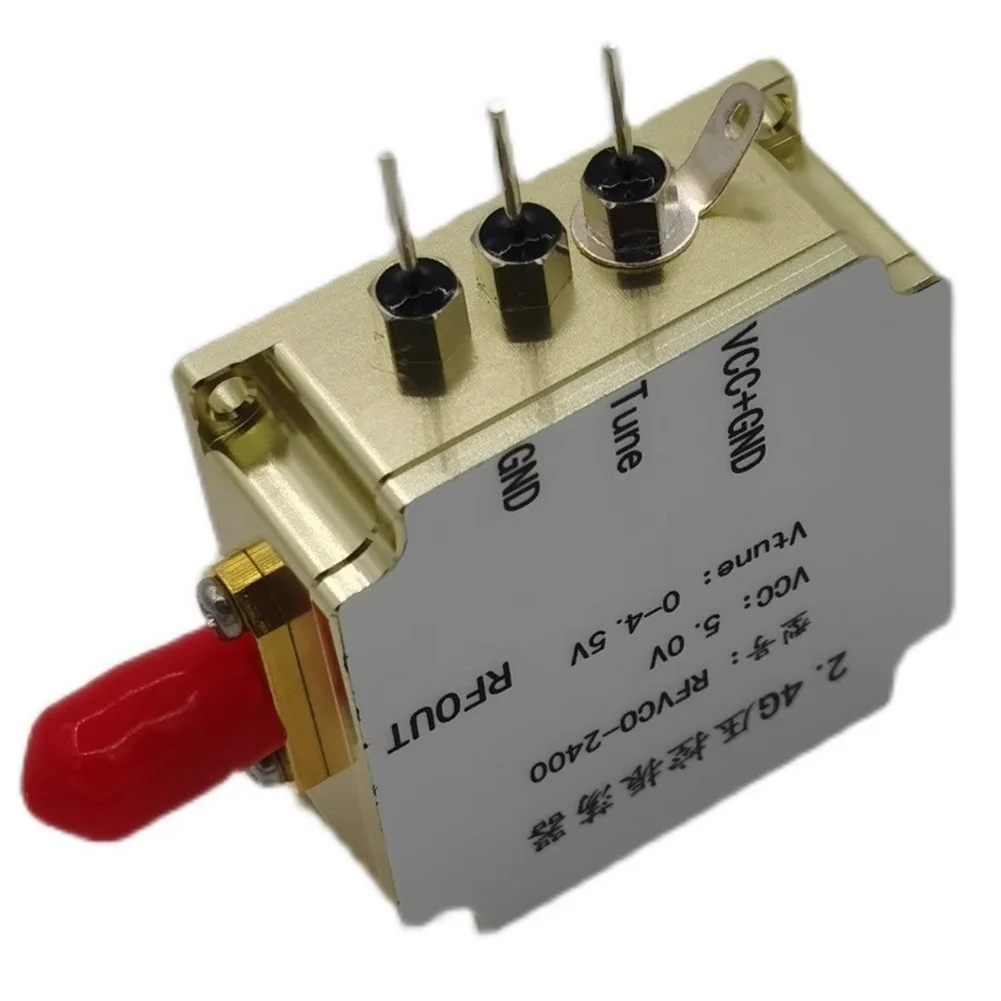 VCO 2.4G Генератор с управлением напряжением Радиочастотный микроволновый модуль Источник сигнала VCO Sweep Источник сигнала с управлением напряжением
VCO 2.4G Генератор с управлением напряжением Радиочастотный микроволновый модуль Источник сигнала VCO Sweep Источник сигнала с управлением напряжением