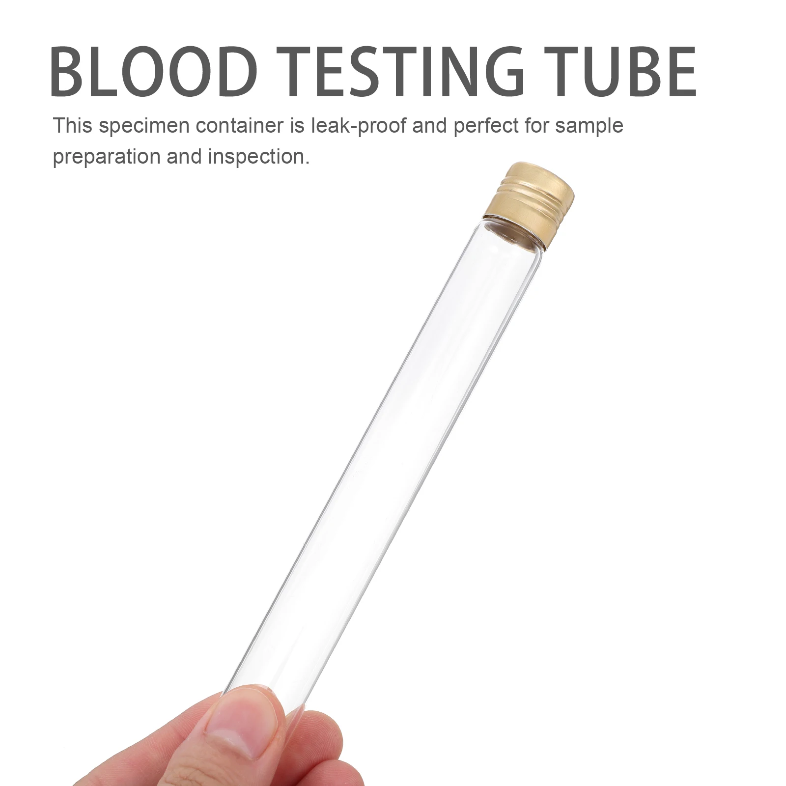 5Pcs Spiral Thread Testing Tubes Glass Sample Tubes Leak-Resistant Hospital Blood Collection Sample Tube
5Pcs Spiral Thread Testing Tubes Glass Sample Tubes Leak-Resistant Hospital Blood Collection Sample Tube