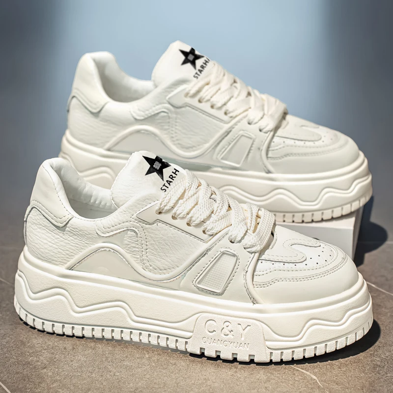 Модные прочные мужские кроссовки, повседневная спортивная обувь, стильные трендовые кроссовки, износостойкая хлопковая ультрамягкая кожа
Модные прочные мужские кроссовки, повседневная спортивная обувь, стильные трендовые кроссовки, износостойкая хлопковая ультрамягкая кожа