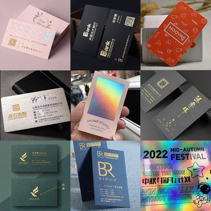 Customized. Black Business Cards Production Double-Sided Printing Hot Stamping Specialty Paper Printing Desi
Customized. Black Business Cards Production Double-Sided Printing Hot Stamping Specialty Paper Printing Desi