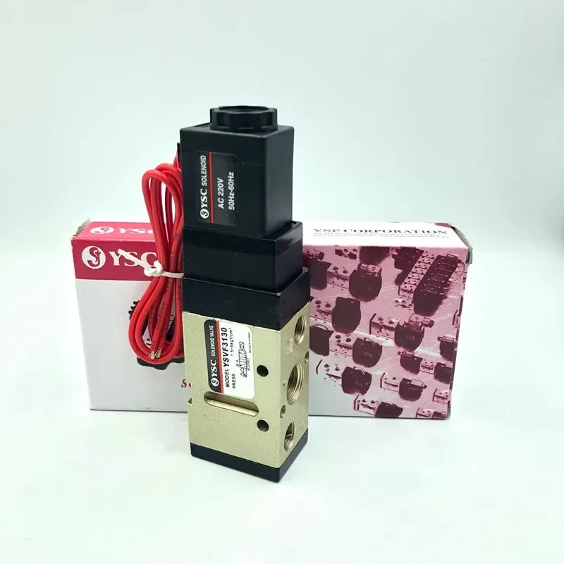 YSC Solenoid Valve YSVF3130 YSVF5120 YSVF3230 YSVF5220 YSVF6120 Directional Valve AC220V DC24V
YSC Solenoid Valve YSVF3130 YSVF5120 YSVF3230 YSVF5220 YSVF6120 Directional Valve AC220V DC24V