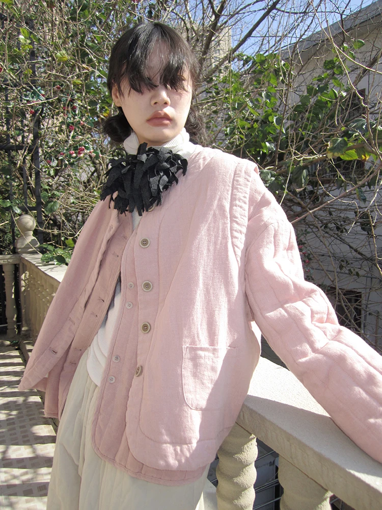 Pink Cotton Jaet Women's Sli Sweet INS Winter Coat Thiened Long Sve round Ne Single Button Closure Straight Leg ...
Pink Cotton Jaet Women's Sli Sweet INS Winter Coat Thiened Long Sve round Ne Single Button Closure Straight Leg ...