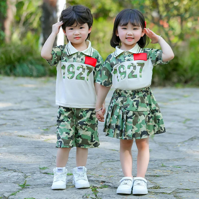 Baby Kids Camouflage T-shirt Pants Clothing Suit Stage Wear Girl Princess School Uniform Boys Hip Hop Dance Costumes Clothes Set
Baby Kids Camouflage T-shirt Pants Clothing Suit Stage Wear Girl Princess School Uniform Boys Hip Hop Dance Costumes Clothes Set