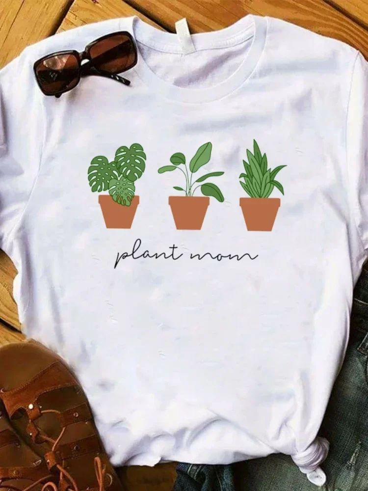Women Lady T Shirt Plant Mom Printed Tshirt Ladies Short Sleeve Loose Tee Shirt Women Female Tops Clothes Graphic T-shirt
Women Lady T Shirt Plant Mom Printed Tshirt Ladies Short Sleeve Loose Tee Shirt Women Female Tops Clothes Graphic T-shirt