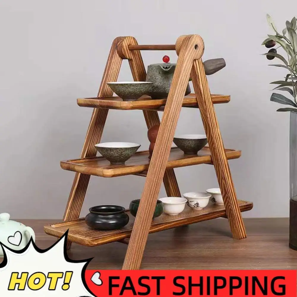 2Pcs Wooden Serving Platter 3 Tier Serving Tray Multi-Function Rectangular Serving Stand Food Storage Shelf for Wedding Party
2Pcs Wooden Serving Platter 3 Tier Serving Tray Multi-Function Rectangular Serving Stand Food Storage Shelf for Wedding Party