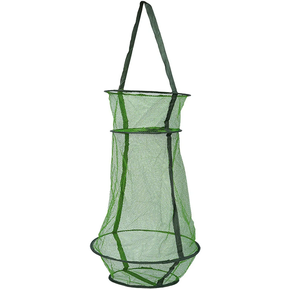 Nylon Fish Basket Foldable Net Portable Fishing Netting Trap Reusable Catching Fishing Accessories Big Capacity Deepen Mesh
Nylon Fish Basket Foldable Net Portable Fishing Netting Trap Reusable Catching Fishing Accessories Big Capacity Deepen Mesh