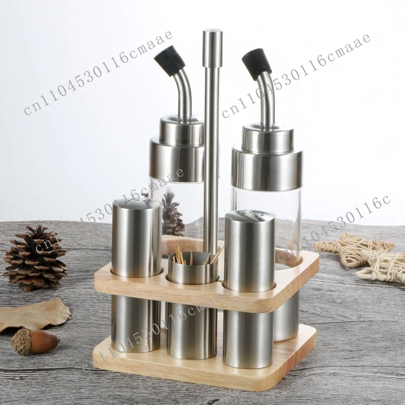 Handheld Five-Piece Set Cross-Border Stainless Steel Acrylic Dining Table Essential Seasoning Jar Salt Jar Soy Sauce Bottle
Handheld Five-Piece Set Cross-Border Stainless Steel Acrylic Dining Table Essential Seasoning Jar Salt Jar Soy Sauce Bottle