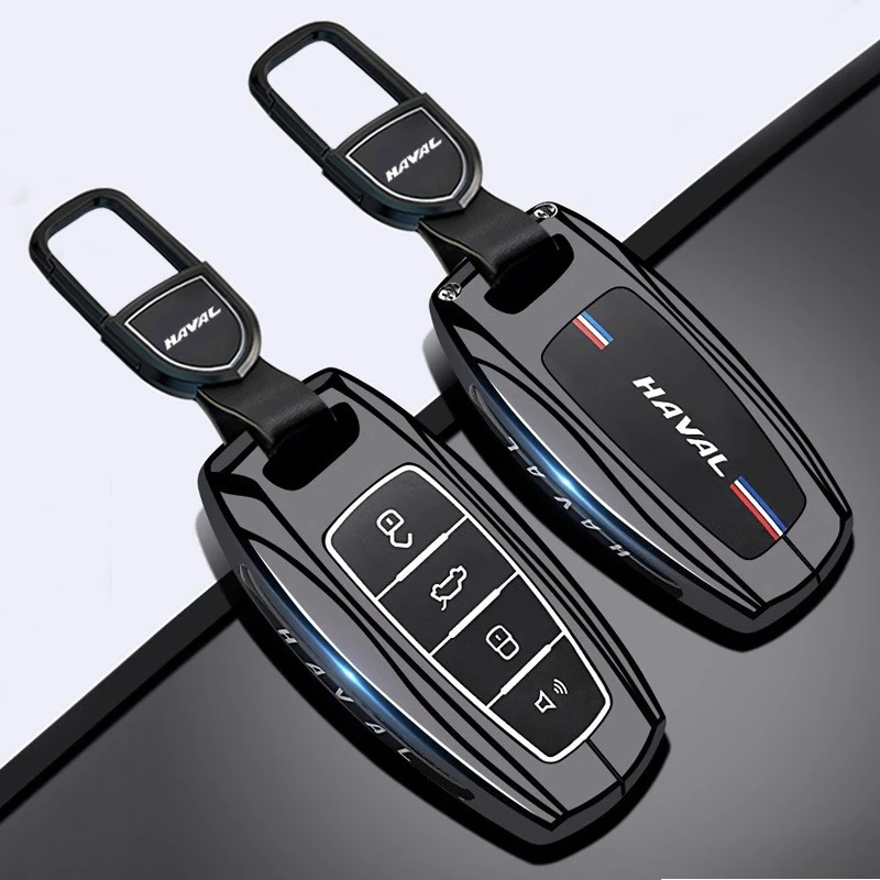 Zinc Alloy Key Fob Cover for Haval H4/H5/H7/H8/H9/F5/F7/Shenshou/M6 Plus/Big Dog/H6S, Heavy Duty Metal Case Shell with Keychain
Zinc Alloy Key Fob Cover for Haval H4/H5/H7/H8/H9/F5/F7/Shenshou/M6 Plus/Big Dog/H6S, Heavy Duty Metal Case Shell with Keychain