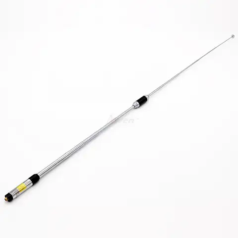 RH770 Dual Band 144/430MHz High Gain SMA-Female Telescopic Handheld Radio Antenna for Harvest Kenwood BAOFENG WALKIE TALKIE