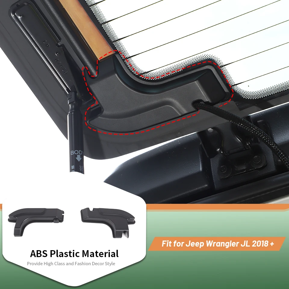 Car Rear Window Defroster Heating Wire Connector Protection Cover For Jeep Wrangler JL 2018 Up Car Exterior Accessories Black
Car Rear Window Defroster Heating Wire Connector Protection Cover For Jeep Wrangler JL 2018 Up Car Exterior Accessories Black