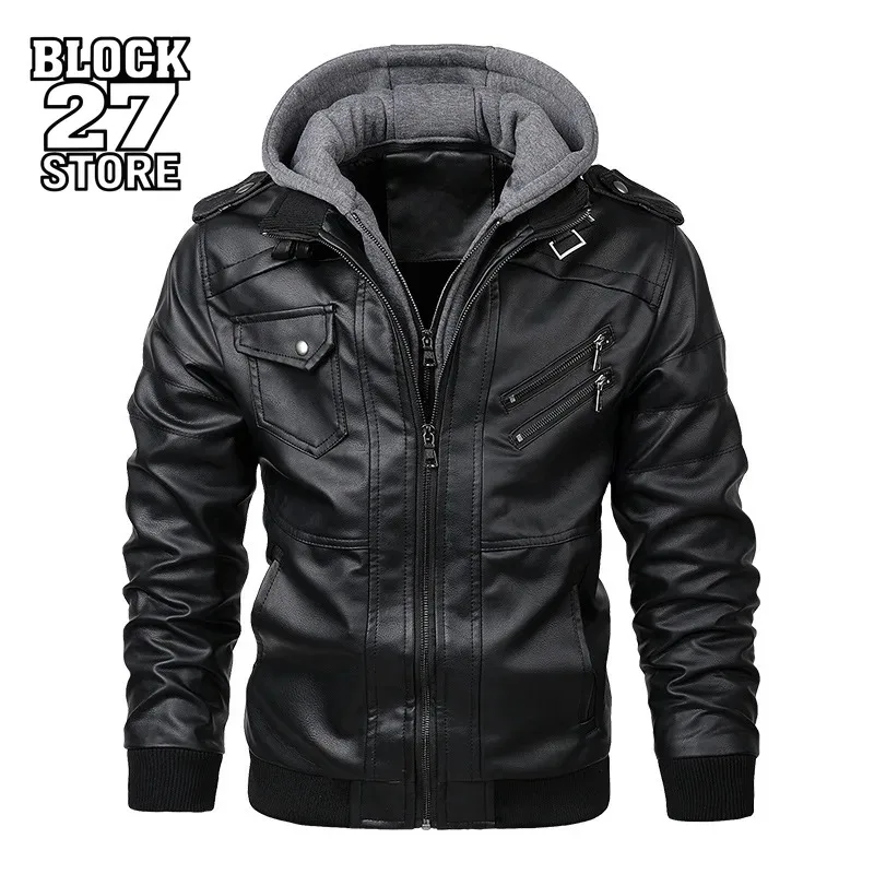 Mens Leather Jacket Autumn Casual Motorcycle PU Biker Coat Retro Streetwear Fashion Outerwear Trendy Cool Harajuku Style Design
Mens Leather Jacket Autumn Casual Motorcycle PU Biker Coat Retro Streetwear Fashion Outerwear Trendy Cool Harajuku Style Design