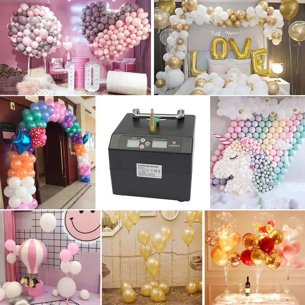 Fast Electric Balloon Pump - Inflates 200 Balloons in 5 Mins | Portable Air Blower for Parties, Events | Black (USA Stock)
Fast Electric Balloon Pump - Inflates 200 Balloons in 5 Mins | Portable Air Blower for Parties, Events | Black (USA Stock)