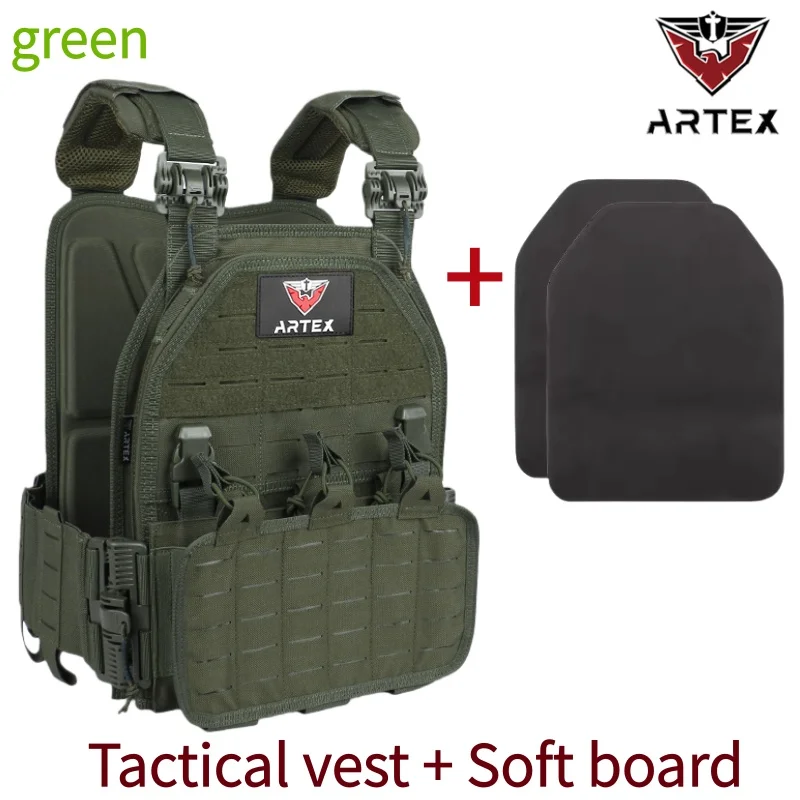Lightweight 6094 Tactical Vest - Quick-Detach MOLLE System, 1000D Nylon Military/LE/Survival Combat Gear
Lightweight 6094 Tactical Vest - Quick-Detach MOLLE System, 1000D Nylon Military/LE/Survival Combat Gear