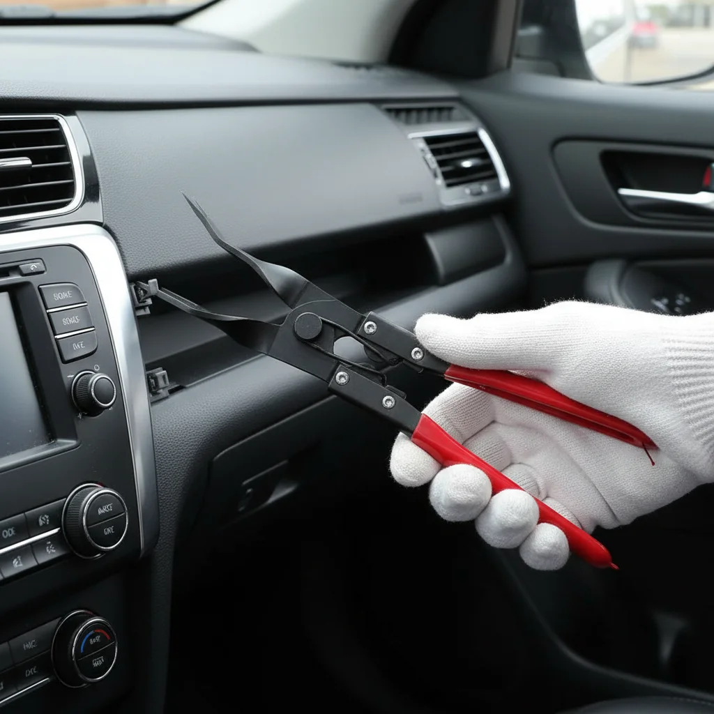 1 шт., плоскогубцы для автомобильных зажимов, набор плоскогубцев для зажимов для панели, набор плоскогубцев для снятия крепежа, автофиксатор, зажим, инструмент для снятия заклепок, инструмент для автоматической двери автомобиля
1 шт., плоскогубцы для автомобильных зажимов, набор плоскогубцев для зажимов для панели, набор плоскогубцев для снятия крепежа, автофиксатор, зажим, инструмент для снятия заклепок, инструмент для автоматической двери автомобиля