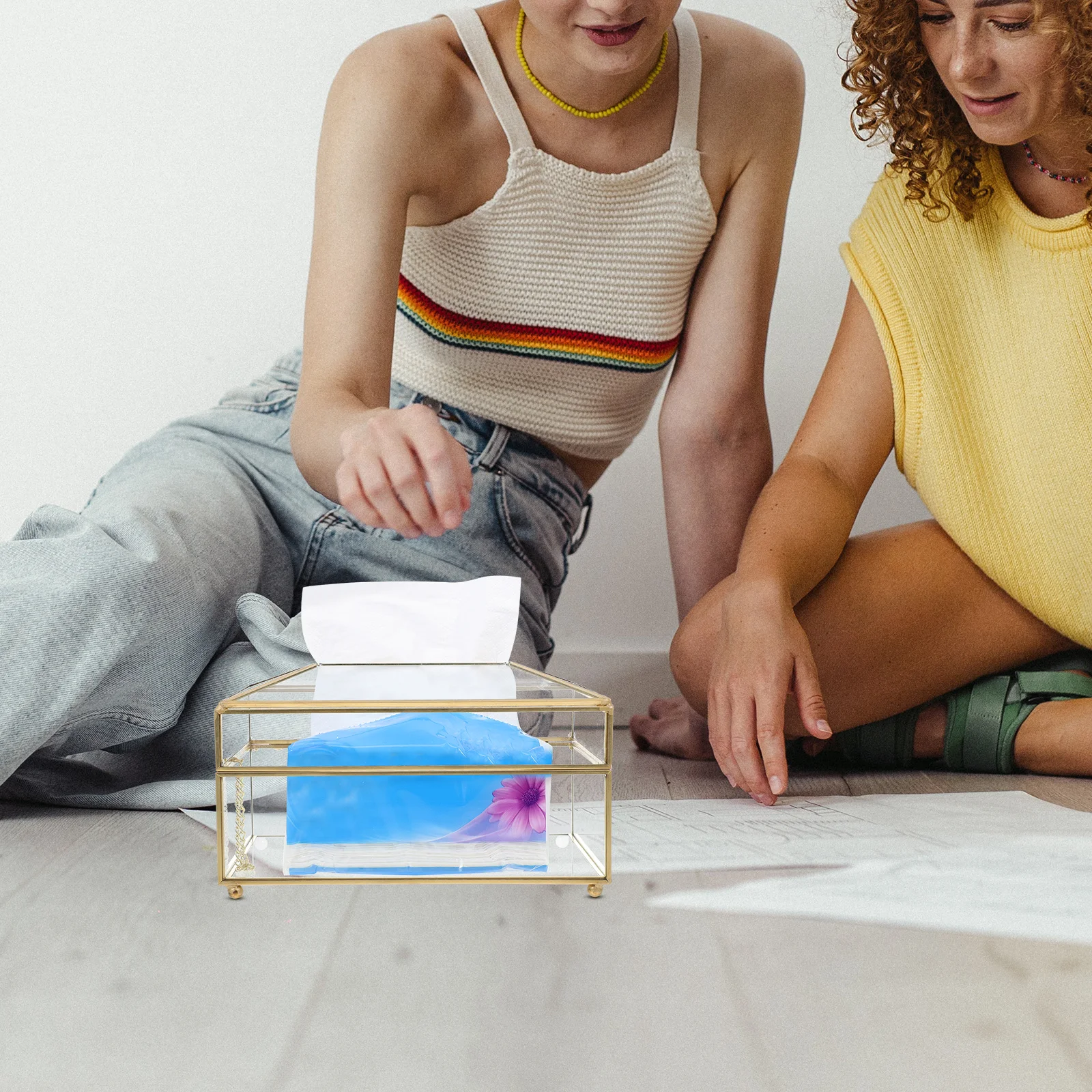 Nordic Style Transparent Tissue Box Napkin Storage Case Household Decorative Desktop Tissue Organizer Paper Towel Case
Nordic Style Transparent Tissue Box Napkin Storage Case Household Decorative Desktop Tissue Organizer Paper Towel Case