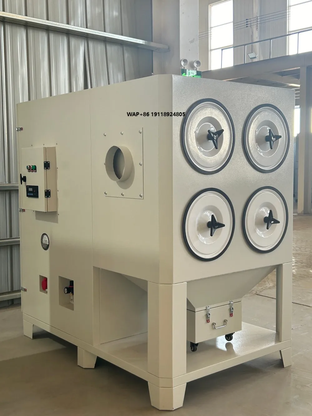 Portable Pulse Cartridge Dust Extractor with Mobile Collection Box for Sandblasting Dust Control
Portable Pulse Cartridge Dust Extractor with Mobile Collection Box for Sandblasting Dust Control