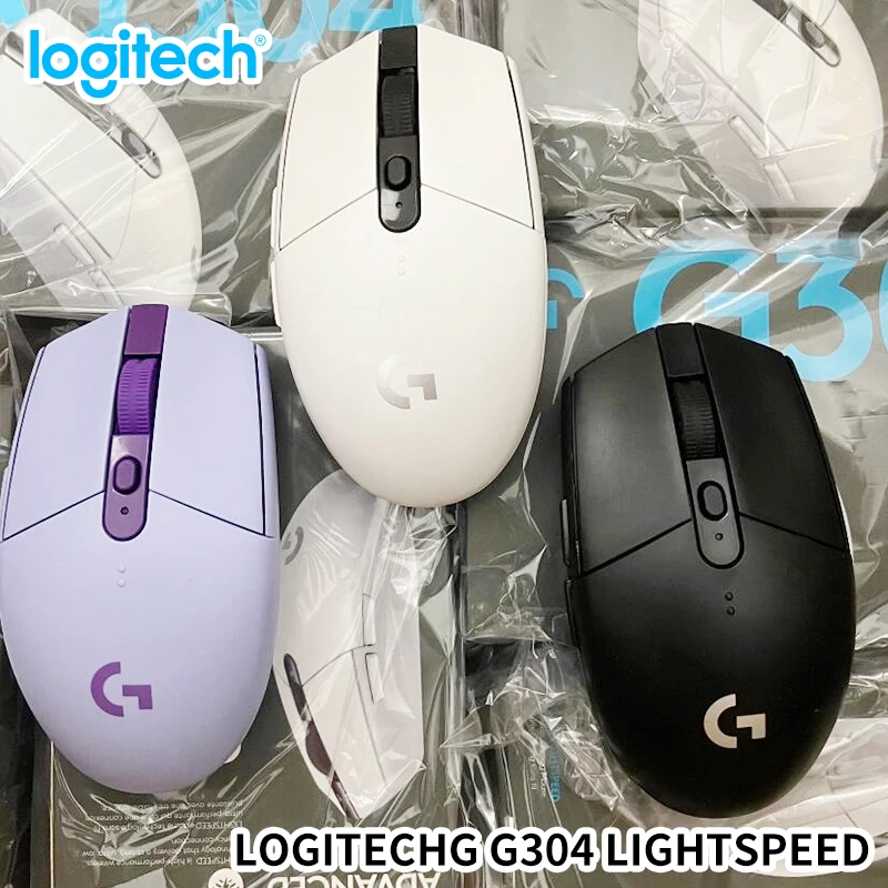 Беспроводная мышь Logitech G304/G305 LIGHTSPEED, игровая мышь, легкая и портативная, легкая скорость, компьютерный геймер, такая же модель, без драйвера, Vers
Беспроводная мышь Logitech G304/G305 LIGHTSPEED, игровая мышь, легкая и портативная, легкая скорость, компьютерный геймер, такая же модель, без драйвера, Vers