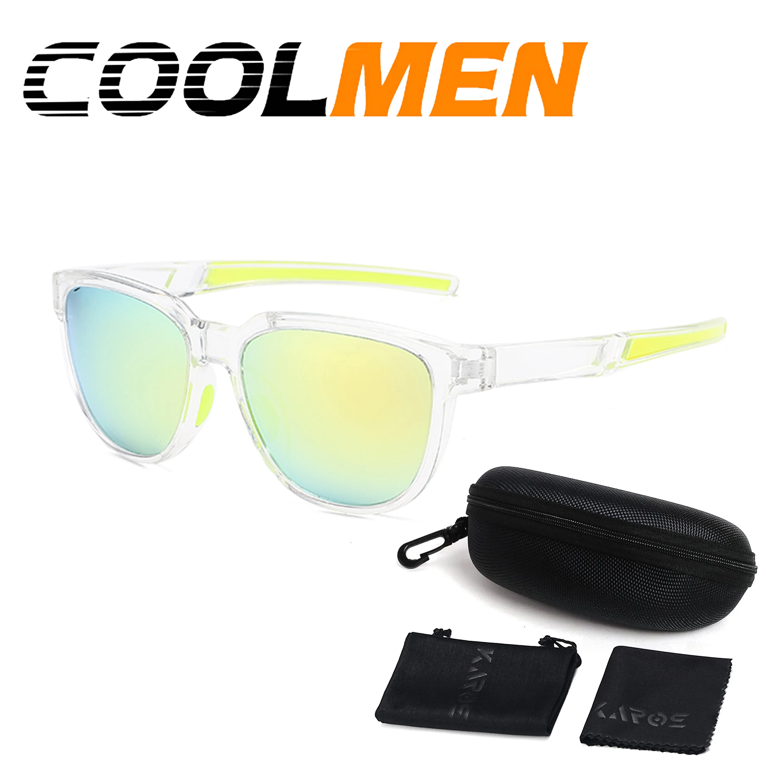COOLMEN Polarized Sports Sunglasses for Men Women UV400 Fishing Outdoor Cycling Hiking Running Climbing Driving Shades With Box
COOLMEN Polarized Sports Sunglasses for Men Women UV400 Fishing Outdoor Cycling Hiking Running Climbing Driving Shades With Box