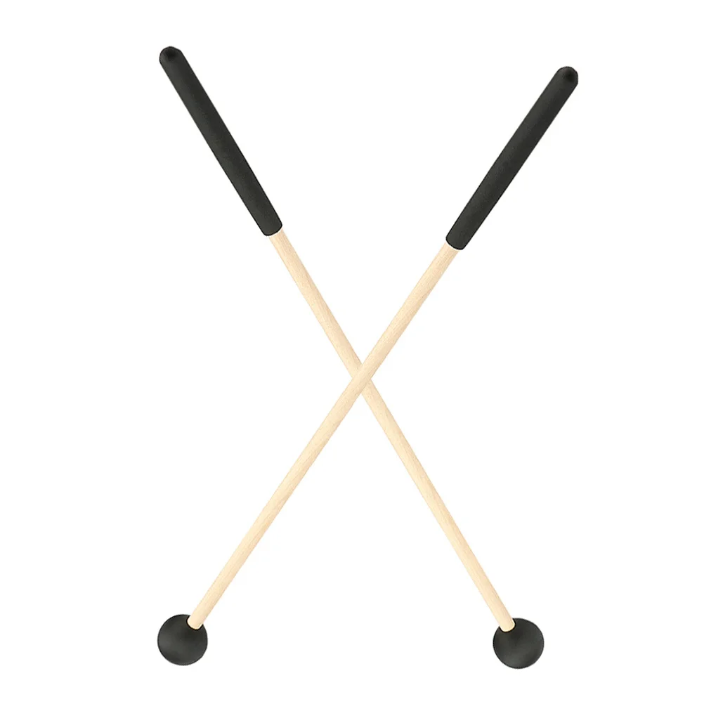 2pcs Wooden Handle Drumsticks Mallet Percussion Xylophone Tongue Drum Kit Rubber Tip For Marimba Bell Pad Instrument
2pcs Wooden Handle Drumsticks Mallet Percussion Xylophone Tongue Drum Kit Rubber Tip For Marimba Bell Pad Instrument