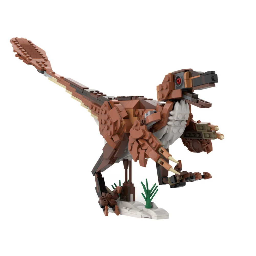 MOC Velociraptor Mongoliensis Building Blocks Horror Dinosaur Brutal Velociraptor Compatible 31154 Fox Animal Brick Toy Gift
MOC Velociraptor Mongoliensis Building Blocks Horror Dinosaur Brutal Velociraptor Compatible 31154 Fox Animal Brick Toy Gift