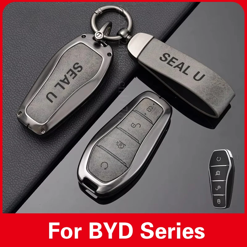 Zinc Alloy for BYD King Seal U ATTO3 Dolphin Mini Seal Key Case for Car Key Product Cover Interior Accessories
Zinc Alloy for BYD King Seal U ATTO3 Dolphin Mini Seal Key Case for Car Key Product Cover Interior Accessories