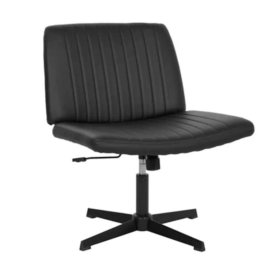 Criss Cross Chair Armless Cross Legged Office Desk Chair Adjustable Swivel Ergonomic Desk Chair No Wheels U Shaped Backrest wit
Criss Cross Chair Armless Cross Legged Office Desk Chair Adjustable Swivel Ergonomic Desk Chair No Wheels U Shaped Backrest wit