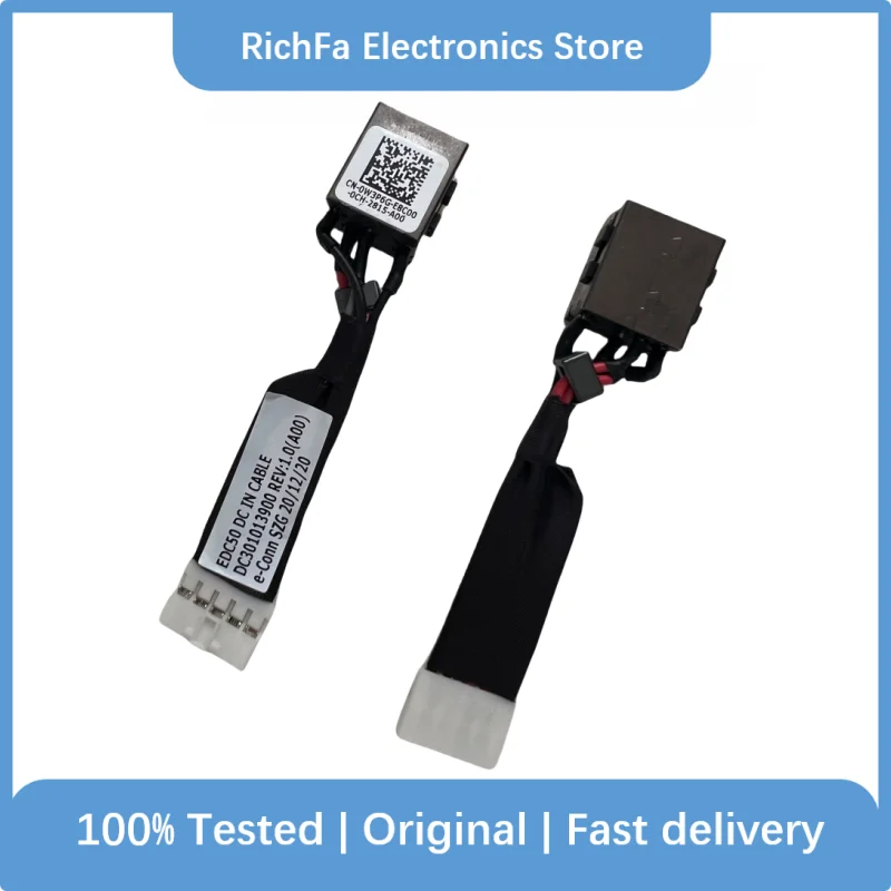 For Dell DC in Power Jack Cable for Dell Latitude 5500 5501 5502 5505 5510 3540 3541 3542 3550 3551 DC301013900 0W3P6G
For Dell DC in Power Jack Cable for Dell Latitude 5500 5501 5502 5505 5510 3540 3541 3542 3550 3551 DC301013900 0W3P6G