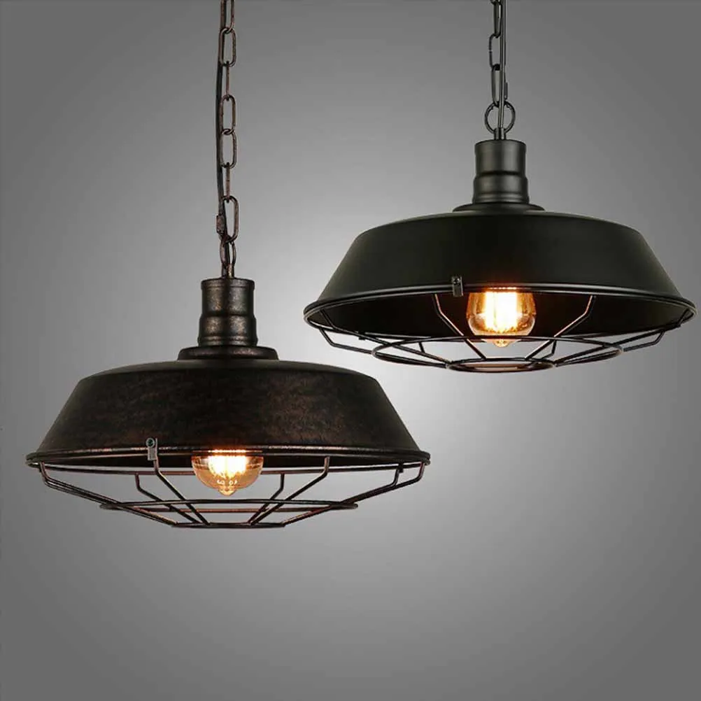 Vintage Ceiling Light Black Iron Pendant Lamp Industrial Kitchen Island Lighting Rustic Farmhouse Dining Room Decor Retro
Vintage Ceiling Light Black Iron Pendant Lamp Industrial Kitchen Island Lighting Rustic Farmhouse Dining Room Decor Retro