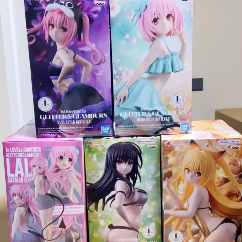 Hot Sale Genuine Bandai Presto Glitter&Glamours To Love-Ru Eve Kotegawa Yui Nana Asta Deviluke Figure Anime Model Box Toys Gifts
Hot Sale Genuine Bandai Presto Glitter&Glamours To Love-Ru Eve Kotegawa Yui Nana Asta Deviluke Figure Anime Model Box Toys Gifts