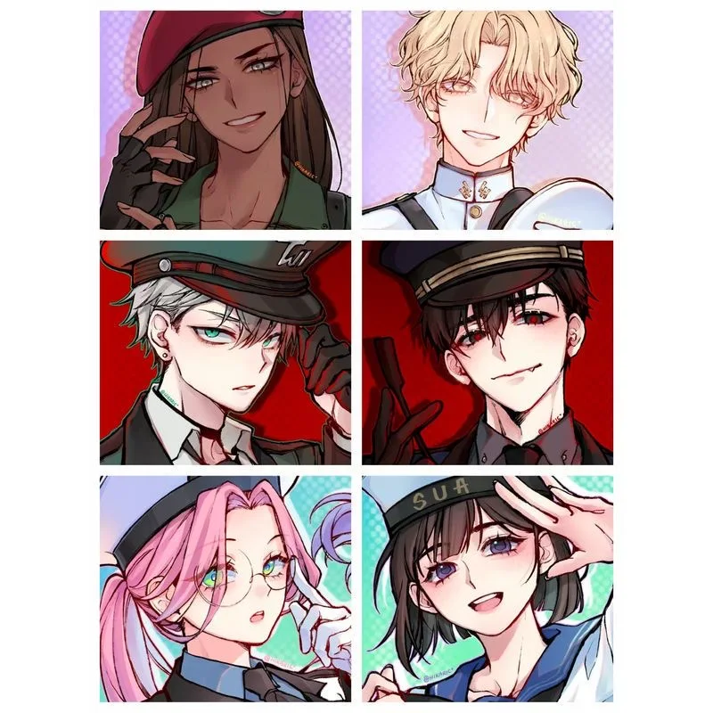 6pcs Anime Music Film 2D Aliens Stages Three-Inch Small Cards High Aesthetic Value Gifts for Friends And Siblings
6pcs Anime Music Film 2D Aliens Stages Three-Inch Small Cards High Aesthetic Value Gifts for Friends And Siblings