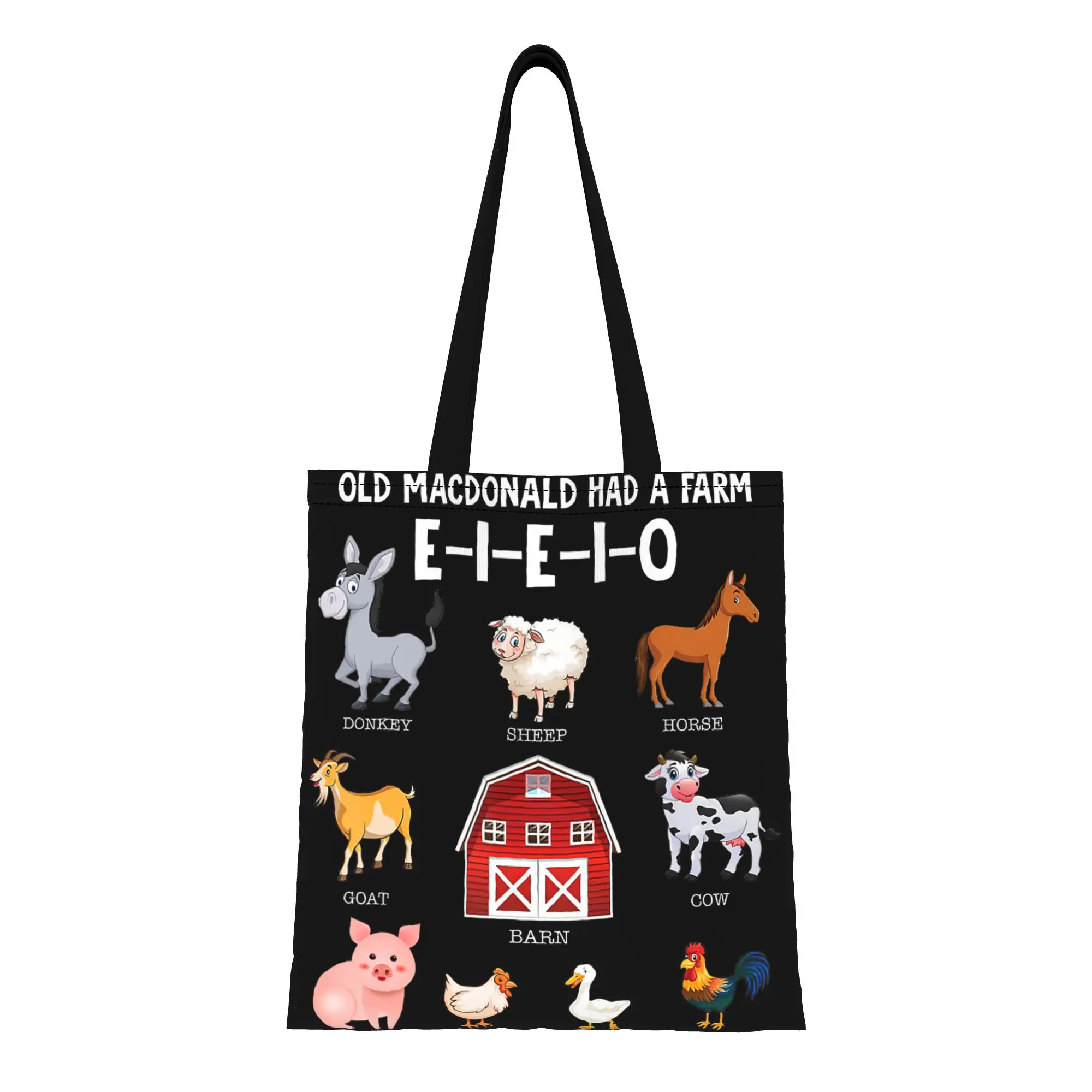 1PC Funny Farm Animals Canvas Tote Bag Farm Culture Handbag Outdoor Handbag Trendy Tote
1PC Funny Farm Animals Canvas Tote Bag Farm Culture Handbag Outdoor Handbag Trendy Tote