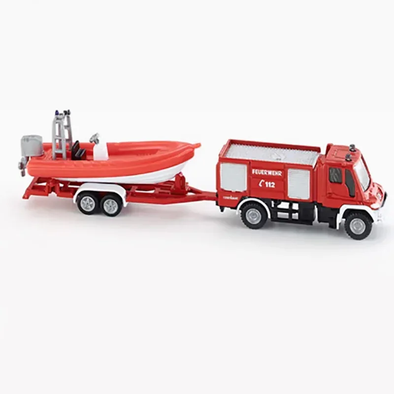 Diecast Alloy Model Fire Truck With Yacht Finished Simulation Miniature Gift Toys
Diecast Alloy Model Fire Truck With Yacht Finished Simulation Miniature Gift Toys