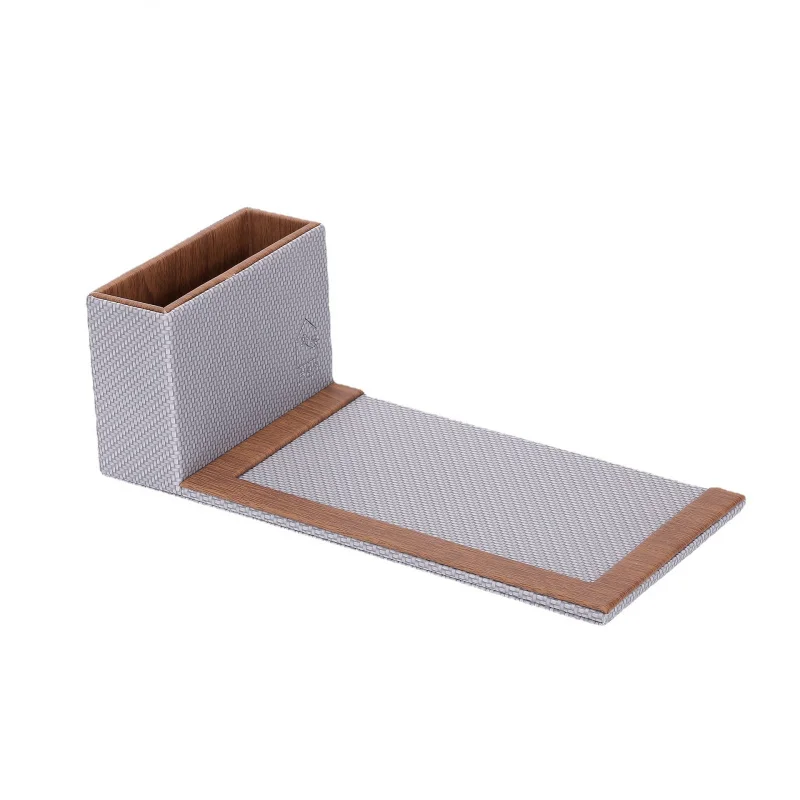 Custom Nordic Leather Pen Holder Business Meeting Supplies Pen Stand Desktop Multifunctional Storage Pen Box Stationery Storage
Custom Nordic Leather Pen Holder Business Meeting Supplies Pen Stand Desktop Multifunctional Storage Pen Box Stationery Storage