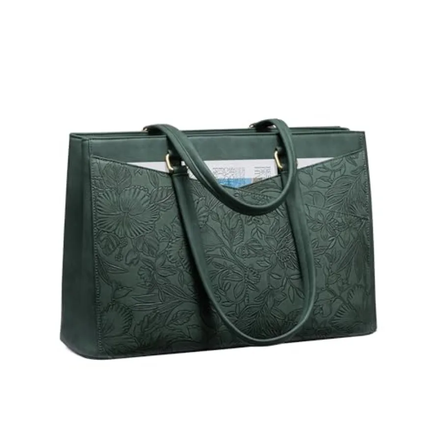 Laptop Bag for Women, Laptop Tote Bag for Women, Vtage Leather Work Tote Bags Computer Teacher Bag, Waterproof Busess Bag Offic
Laptop Bag for Women, Laptop Tote Bag for Women, Vtage Leather Work Tote Bags Computer Teacher Bag, Waterproof Busess Bag Offic