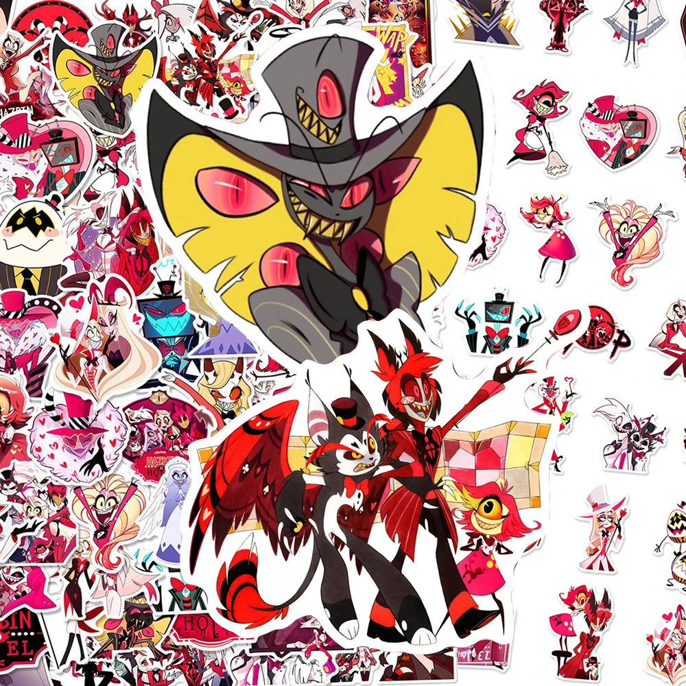 10/30/50/112pcs Classic Anime Helluva Boss Cartoon Stickers DIY Skateboard Luggage Laptop Bike Cool Graffiti Sticker Fun for Toy
10/30/50/112pcs Classic Anime Helluva Boss Cartoon Stickers DIY Skateboard Luggage Laptop Bike Cool Graffiti Sticker Fun for Toy