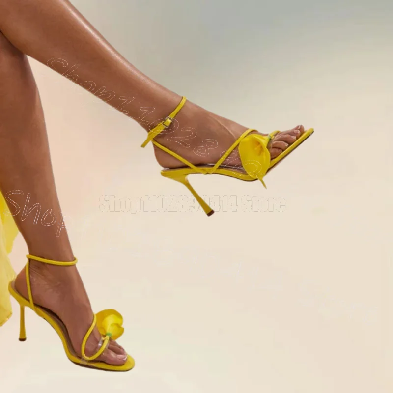 Yellow Morning Glory Open Toe Sandals Buckle Strap Women Shoes Thin High Heels New Party Banquet Dating 2026 Zapatos Para Mujere
Yellow Morning Glory Open Toe Sandals Buckle Strap Women Shoes Thin High Heels New Party Banquet Dating 2026 Zapatos Para Mujere