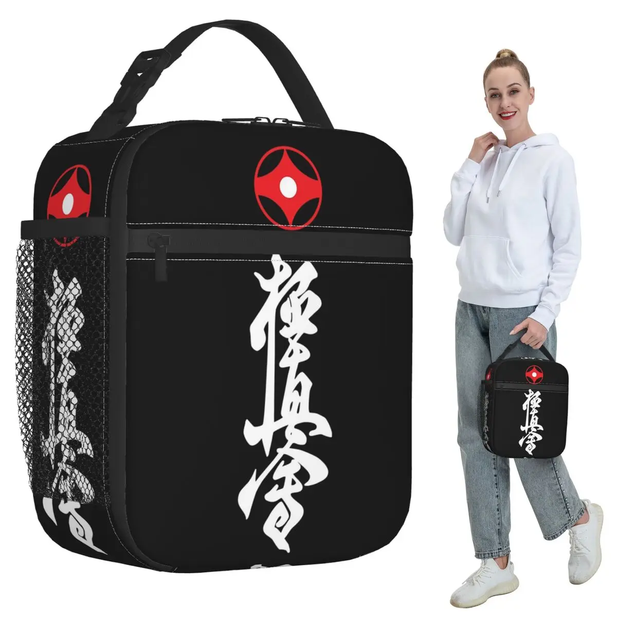 Kyokushin Karate White Insulated Lunch Bag for Kids School Cooler Thermal Food Box Tote Leakproof Lunch Boxes Container
Kyokushin Karate White Insulated Lunch Bag for Kids School Cooler Thermal Food Box Tote Leakproof Lunch Boxes Container
