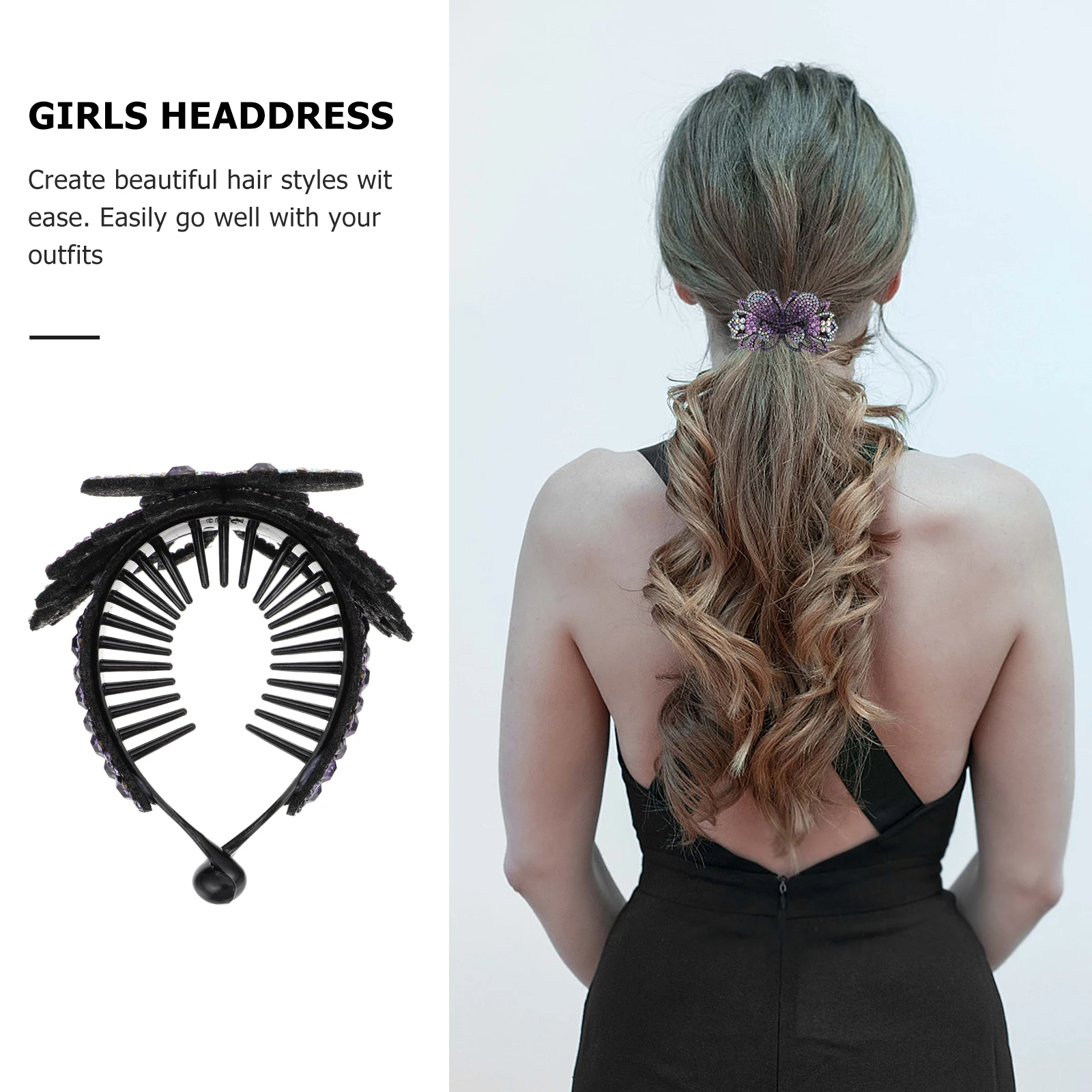 Butterflies Rhinestone Hair Claw Clips Women Party Hairpin Accessories Smooth Lightweight Durable Stylish Headdress For Casual
Butterflies Rhinestone Hair Claw Clips Women Party Hairpin Accessories Smooth Lightweight Durable Stylish Headdress For Casual