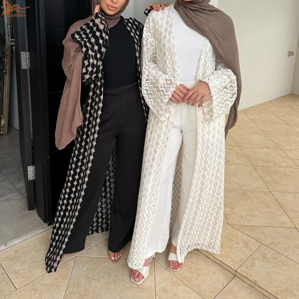 Luxury Dubai Modest Abaya Dress for Muslim Women Eid Islamic Holiday Party Outerwear Elegant Arabic Cardigan Coat Turkey Kaftan
Luxury Dubai Modest Abaya Dress for Muslim Women Eid Islamic Holiday Party Outerwear Elegant Arabic Cardigan Coat Turkey Kaftan