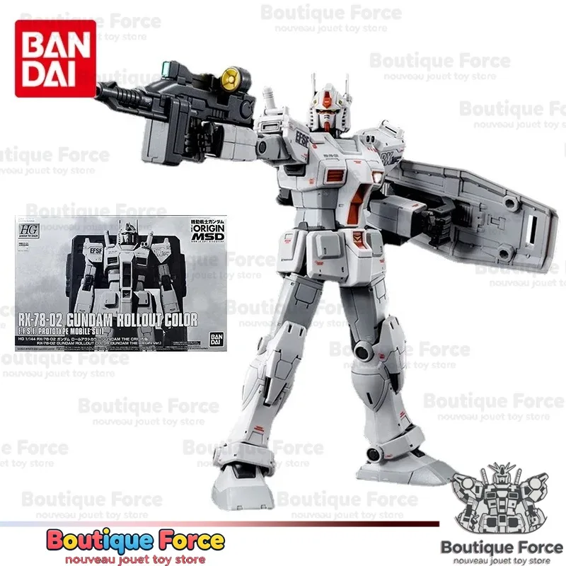 Bandai Gundam RX-78-02 Rollout Color HG 1/144 Gunpla Model Kit Anime Action Figure Toy Building Kit for Kids Collectors
Bandai Gundam RX-78-02 Rollout Color HG 1/144 Gunpla Model Kit Anime Action Figure Toy Building Kit for Kids Collectors