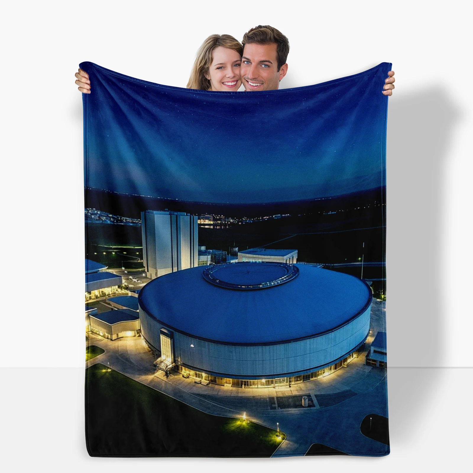Fashionable Blanket With American Modern Architecture Motifs For Family And Friend Use
Fashionable Blanket With American Modern Architecture Motifs For Family And Friend Use