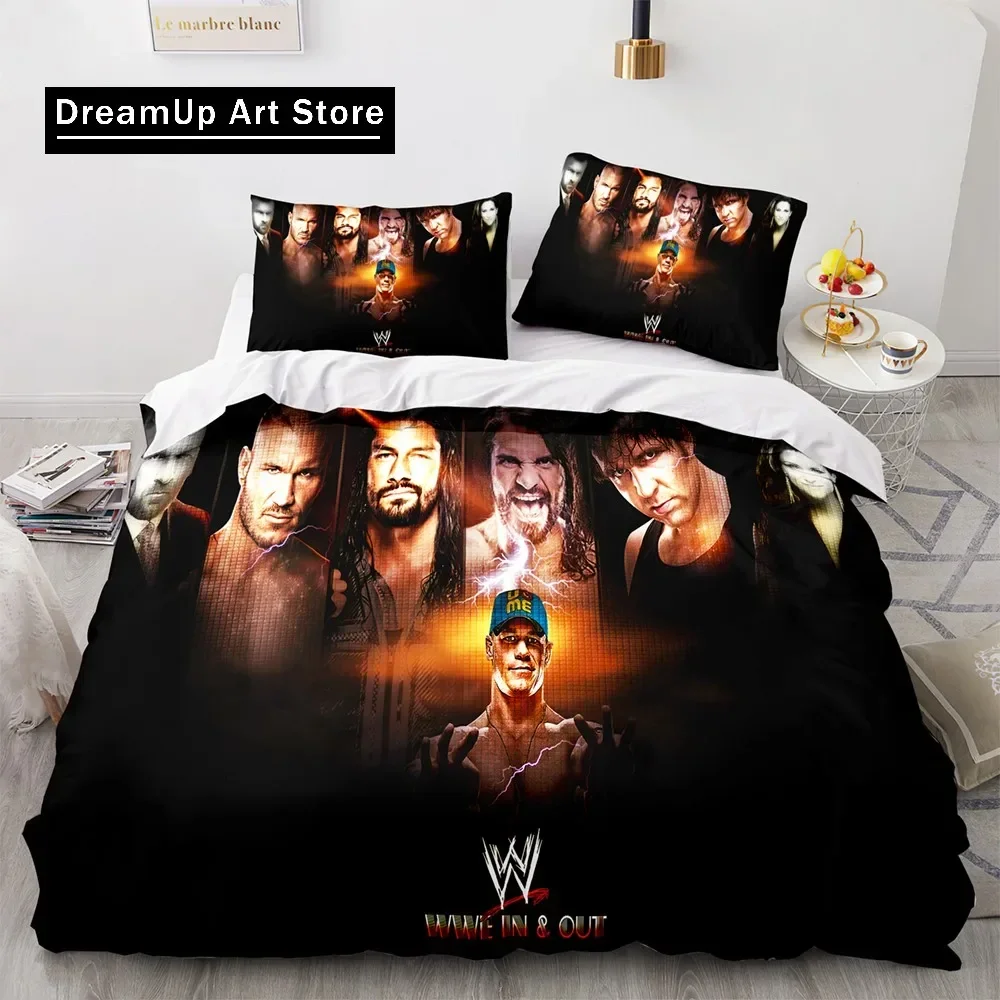 Модный комплект постельного белья с 3D принтом WWE EAW Wrestling Game для мальчиков и девочек Twin Queen King Size пододеяльник наволочка кровать для мальчиков и взрослых Bedroo
Модный комплект постельного белья с 3D принтом WWE EAW Wrestling Game для мальчиков и девочек Twin Queen King Size пододеяльник наволочка кровать для мальчиков и взрослых Bedroo