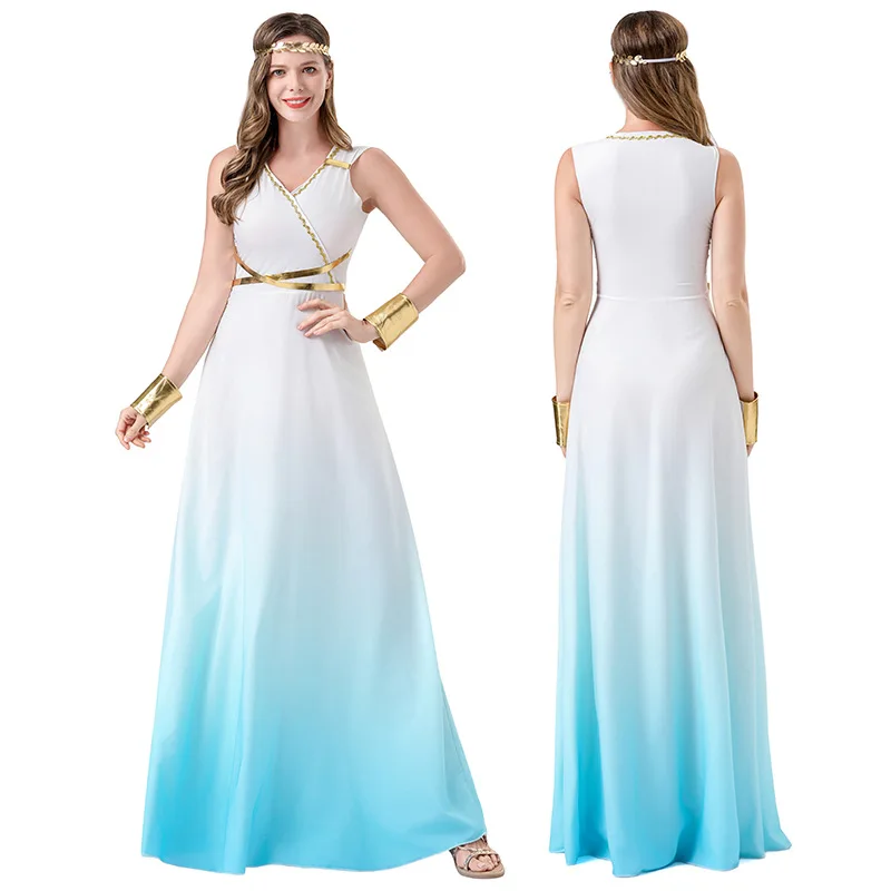Goddess Style Halloween Costume Party Dress Cosplay Stage Performance Outfit New Arrival Women's Fashion Ethnic Wear
Goddess Style Halloween Costume Party Dress Cosplay Stage Performance Outfit New Arrival Women's Fashion Ethnic Wear