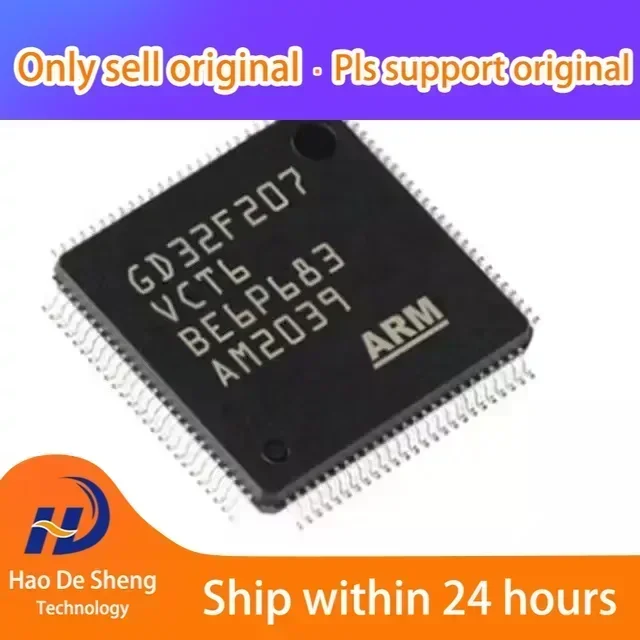 10PCS/LOT GD32F207VCT6 207VET6 207VGT6 LQPF-100 New Original in Stock
10PCS/LOT GD32F207VCT6 207VET6 207VGT6 LQPF-100 New Original in Stock