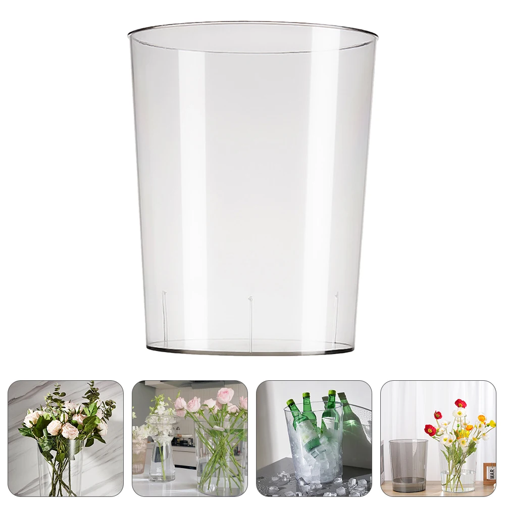 Fresh Flower Bucket Clear Storage Basket Transparent Floral Pot Large Capacity Multi Purpose Acrylic Bucket for Garden Plants
Fresh Flower Bucket Clear Storage Basket Transparent Floral Pot Large Capacity Multi Purpose Acrylic Bucket for Garden Plants