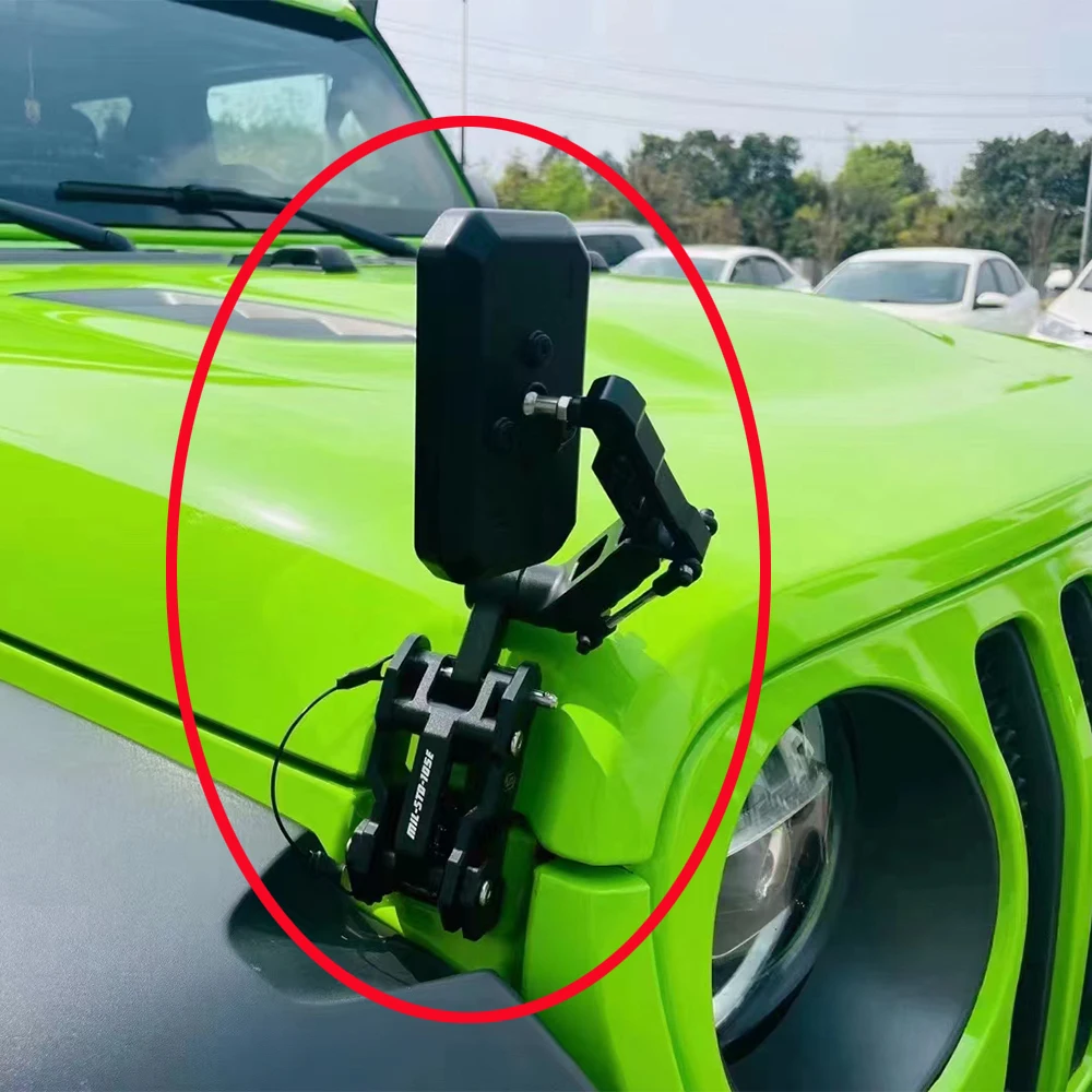 Lantsun F2006 Aluminum Alloy Hood Lock with One Mirror Bonnet Lock for jeep for wrangler JL 2018+
Lantsun F2006 Aluminum Alloy Hood Lock with One Mirror Bonnet Lock for jeep for wrangler JL 2018+