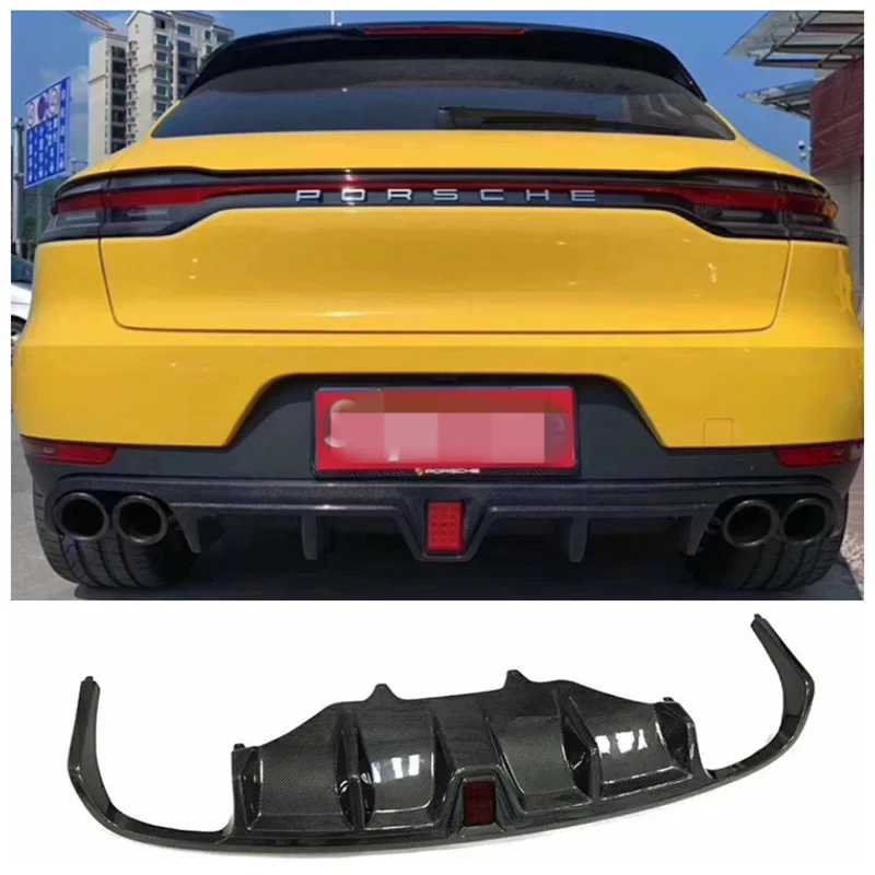 Fits For Porsche Macan 2014-2021(with LED Light) High Quality Carbon Fiber Trunk Bumper Rear Diffuser Splitter Protector Cover
Fits For Porsche Macan 2014-2021(with LED Light) High Quality Carbon Fiber Trunk Bumper Rear Diffuser Splitter Protector Cover