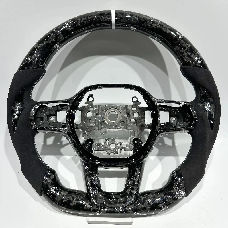 Suitable Silver Forged Carbon Fiber Steering Wheel Easy to Install 11th Gen & 6th Gen Performance Auto
Suitable Silver Forged Carbon Fiber Steering Wheel Easy to Install 11th Gen & 6th Gen Performance Auto